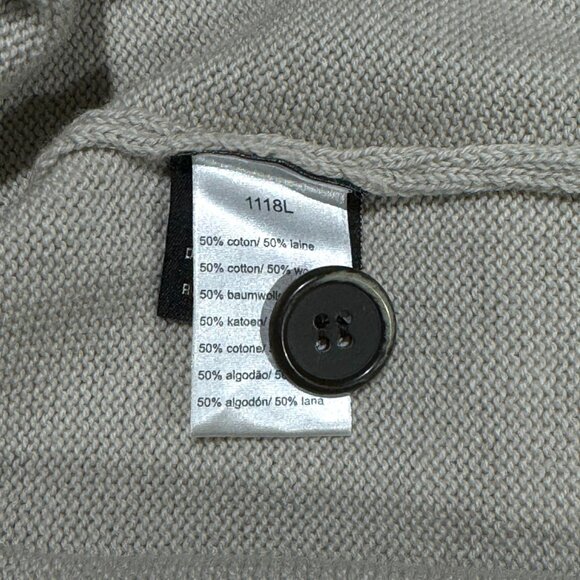 Lacoste Buttoned Cardigan Sweater - Picture 3 of 4